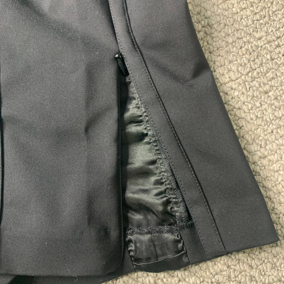 Twin Set By Simona Barbieri Womens Skirt Small Black Gonna Straight & Pencil‎ - Picture 4 of 12